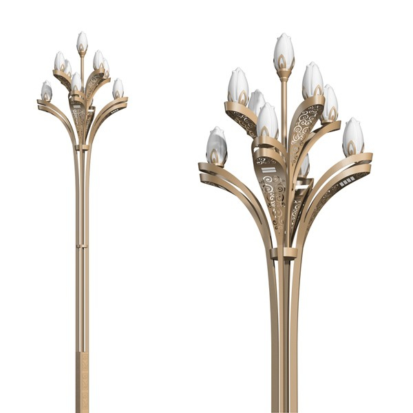 九火玉兰智慧景观灯 九火玉兰智慧景观灯