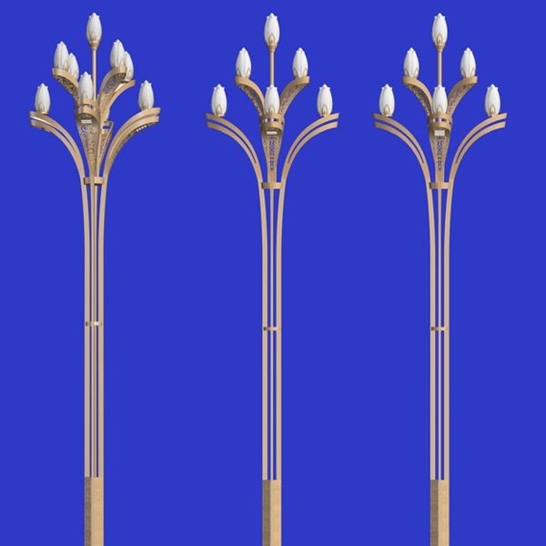 九火玉兰智慧景观灯 九火玉兰智慧景观灯