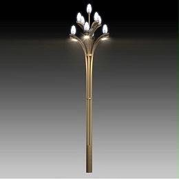 九火玉兰智慧景观灯